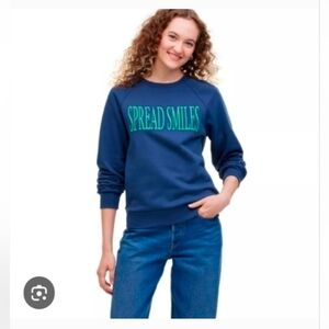 The Cuddle Collab X Target Kids Crewneck Sweatshirt SPREAD Blue